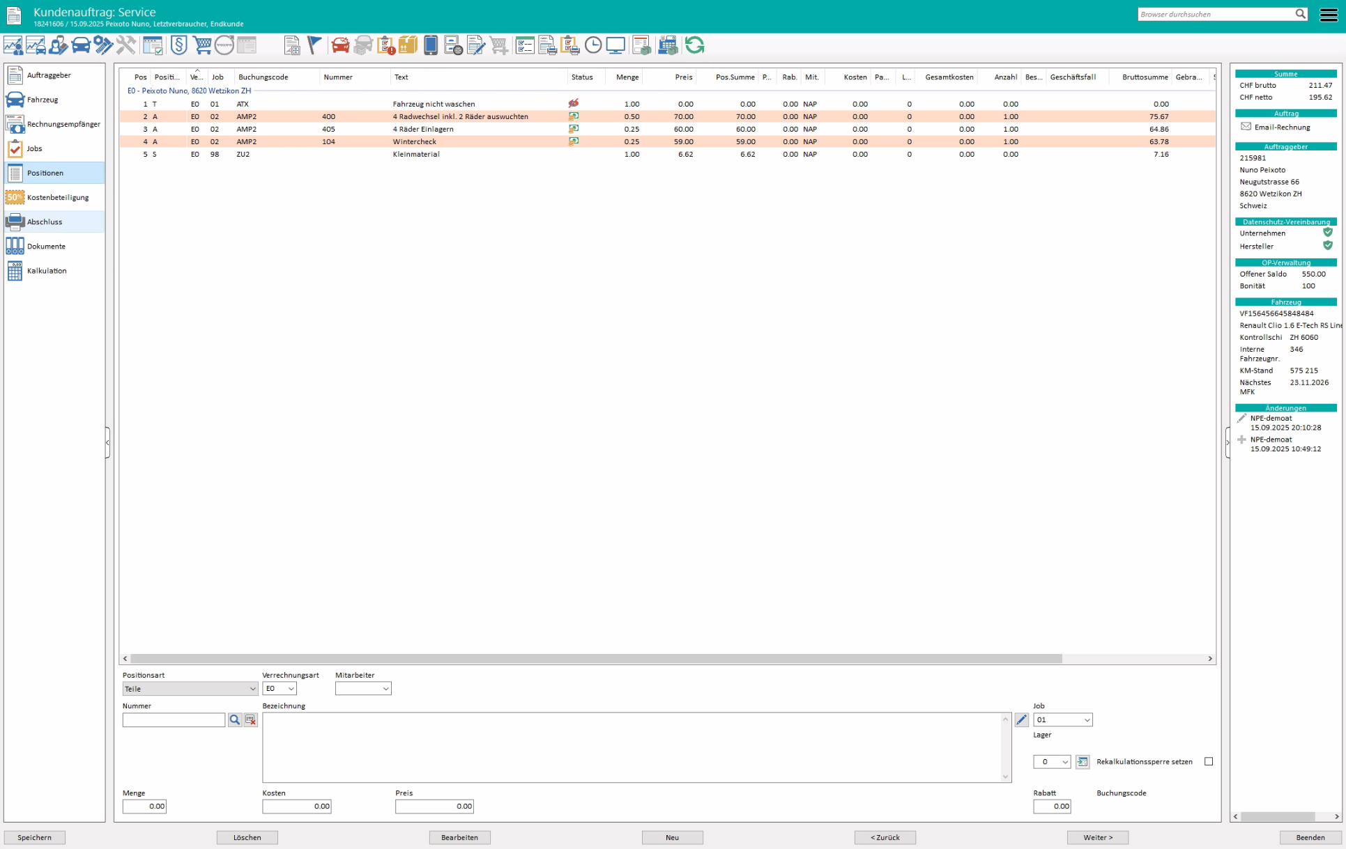 movec - motionData DMS - Zehnder & Hurter AG